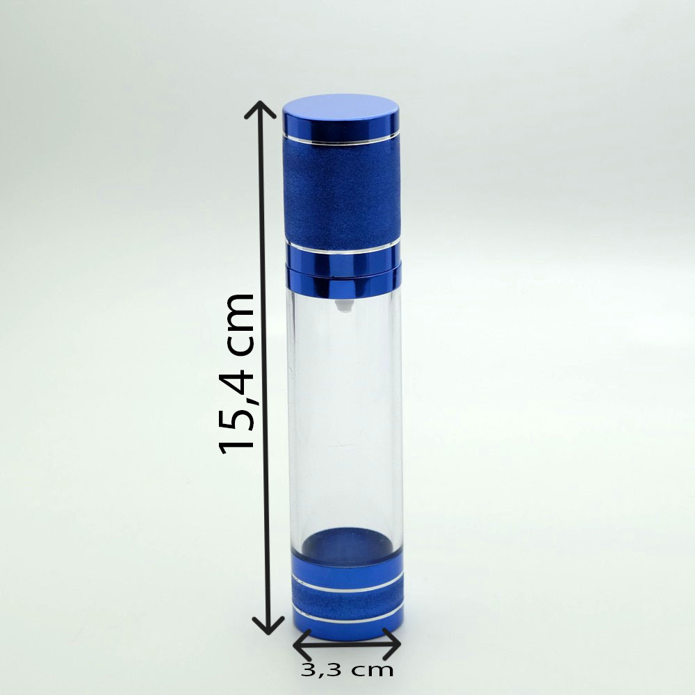 50 ML MAVİ AİRLESS ŞİŞE