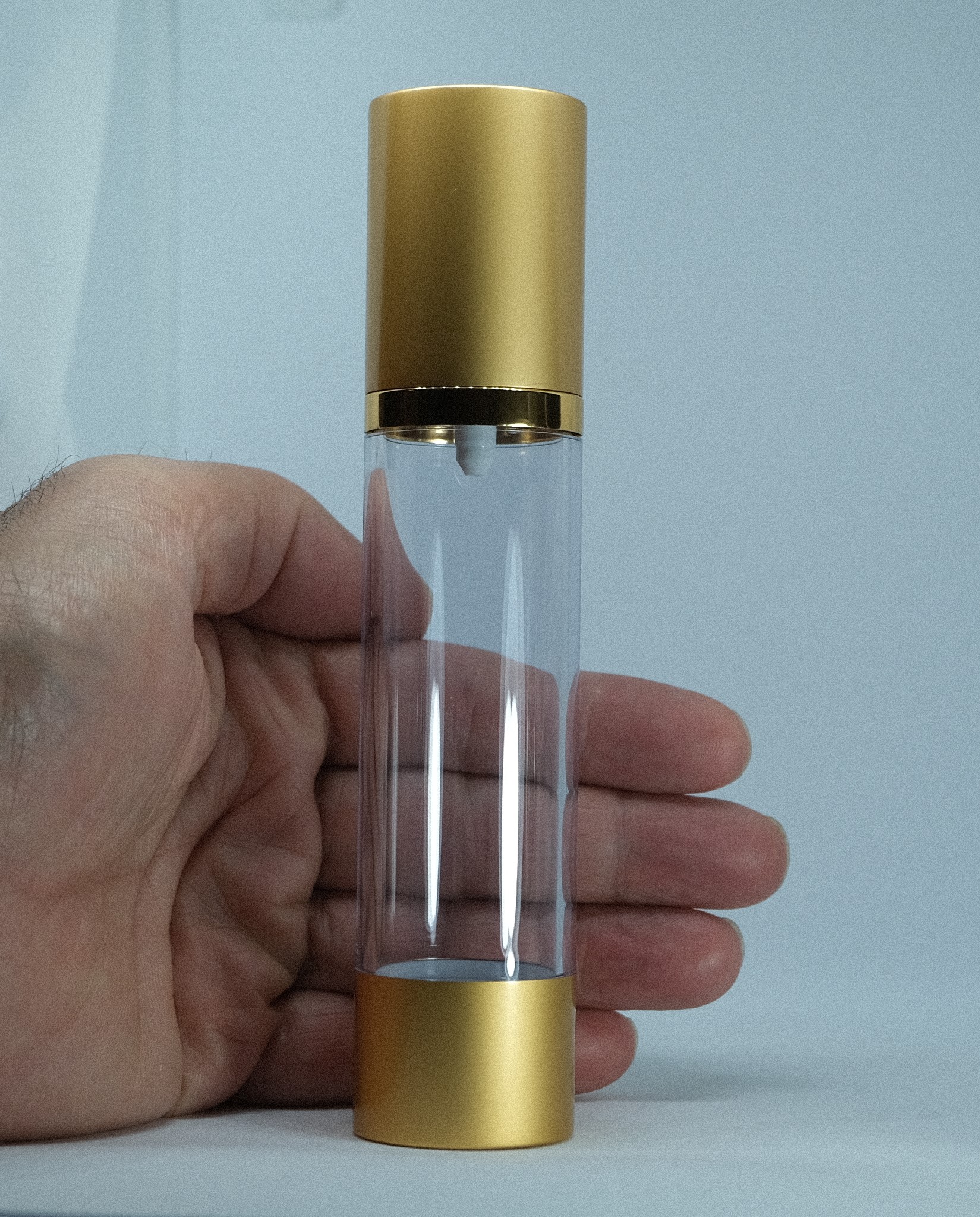 50 ML GOLD AİRLESS ŞİŞE